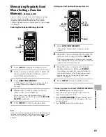 Предварительный просмотр 63 страницы Integra DPT-1 Instruction Manual