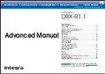 Предварительный просмотр 37 страницы Integra DRC-R1.1 Basic Manual