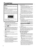 Preview for 4 page of Integra DSR-7.3 Instruction Manual