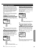 Preview for 73 page of Integra DSR-7.3 Instruction Manual