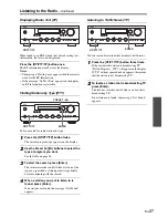 Предварительный просмотр 27 страницы Integra DTM-40.4 Instruction Manual