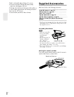 Предварительный просмотр 4 страницы Integra DTR-20.3 Instruction Manual