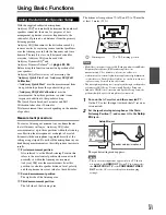 Предварительный просмотр 31 страницы Integra DTR-20.3 Instruction Manual