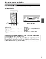 Предварительный просмотр 37 страницы Integra DTR-30.2 Instruction Manual