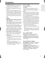 Предварительный просмотр 3 страницы Integra DTR-4.9 Instruction Manual