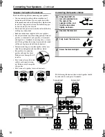 Предварительный просмотр 16 страницы Integra DTR-4.9 Instruction Manual