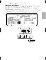 Предварительный просмотр 23 страницы Integra DTR-4.9 Instruction Manual