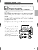 Предварительный просмотр 33 страницы Integra DTR-4.9 Instruction Manual