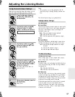 Предварительный просмотр 57 страницы Integra DTR-4.9 Instruction Manual