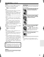 Предварительный просмотр 65 страницы Integra DTR-4.9 Instruction Manual