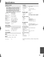 Предварительный просмотр 83 страницы Integra DTR-4.9 Instruction Manual