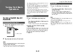 Предварительный просмотр 20 страницы Integra DTR-40.5 Instruction Manual