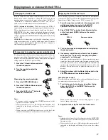 Предварительный просмотр 27 страницы Integra DTR-5.2 Instruction Manual