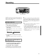 Предварительный просмотр 33 страницы Integra DTR-5.2 Instruction Manual