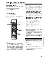 Предварительный просмотр 45 страницы Integra DTR-5.2 Instruction Manual