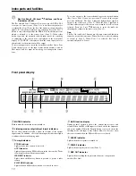 Предварительный просмотр 10 страницы Integra DTR-5.4 Instructional Manual