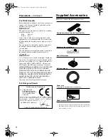 Предварительный просмотр 4 страницы Integra DTR-5.5 Instruction Manual