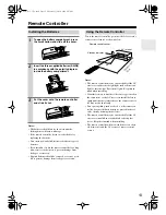 Предварительный просмотр 13 страницы Integra DTR-5.5 Instruction Manual