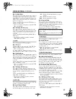 Предварительный просмотр 67 страницы Integra DTR-5.5 Instruction Manual