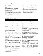 Предварительный просмотр 23 страницы Integra DTR-5 Instruction Manual