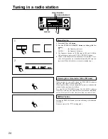 Предварительный просмотр 24 страницы Integra DTR-5 Instruction Manual