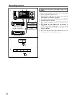 Предварительный просмотр 28 страницы Integra DTR-5 Instruction Manual