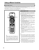 Предварительный просмотр 36 страницы Integra DTR-5 Instruction Manual