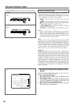 Preview for 36 page of Integra DTR-6 Instruction Manual