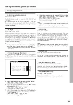 Preview for 39 page of Integra DTR-6 Instruction Manual