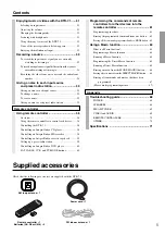 Предварительный просмотр 5 страницы Integra DTR-7.1 Owner'S Manual