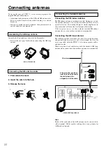 Предварительный просмотр 22 страницы Integra DTR-7.1 Owner'S Manual