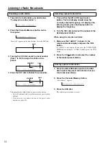 Предварительный просмотр 50 страницы Integra DTR-7.1 Owner'S Manual