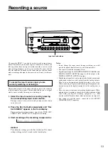 Предварительный просмотр 53 страницы Integra DTR-7.1 Owner'S Manual