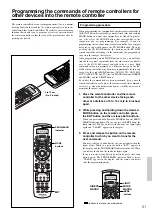 Предварительный просмотр 61 страницы Integra DTR-7.1 Owner'S Manual