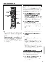 Предварительный просмотр 65 страницы Integra DTR-7.1 Owner'S Manual