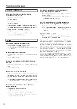 Предварительный просмотр 70 страницы Integra DTR-7.1 Owner'S Manual