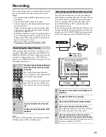 Preview for 91 page of Integra DTR-8.9 Instruction Manual