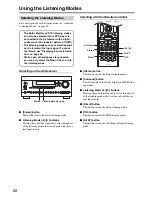 Preview for 92 page of Integra DTR-8.9 Instruction Manual