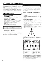 Предварительный просмотр 20 страницы Integra DTR-9.1 Instruction Manual