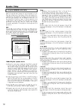 Предварительный просмотр 32 страницы Integra DTR-9.1 Instruction Manual