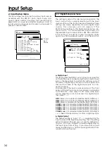 Предварительный просмотр 34 страницы Integra DTR-9.1 Instruction Manual