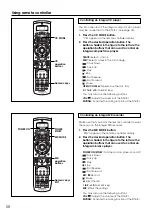 Предварительный просмотр 58 страницы Integra DTR-9.1 Instruction Manual