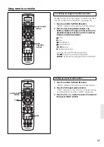 Предварительный просмотр 59 страницы Integra DTR-9.1 Instruction Manual