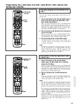 Предварительный просмотр 63 страницы Integra DTR-9.1 Instruction Manual