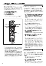 Предварительный просмотр 64 страницы Integra DTR-9.1 Instruction Manual