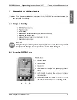 Предварительный просмотр 9 страницы Integra FIREBOY eco 144010 Operating Instructions Manual