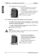 Предварительный просмотр 12 страницы Integra FIREBOY eco 144010 Operating Instructions Manual