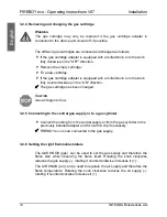 Предварительный просмотр 14 страницы Integra FIREBOY eco 144010 Operating Instructions Manual