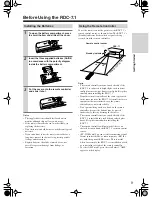 Предварительный просмотр 9 страницы Integra Integra Research RDC-7.1 Instruction Manual