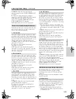 Preview for 105 page of Integra Integra Research RDC-7.1 Instruction Manual